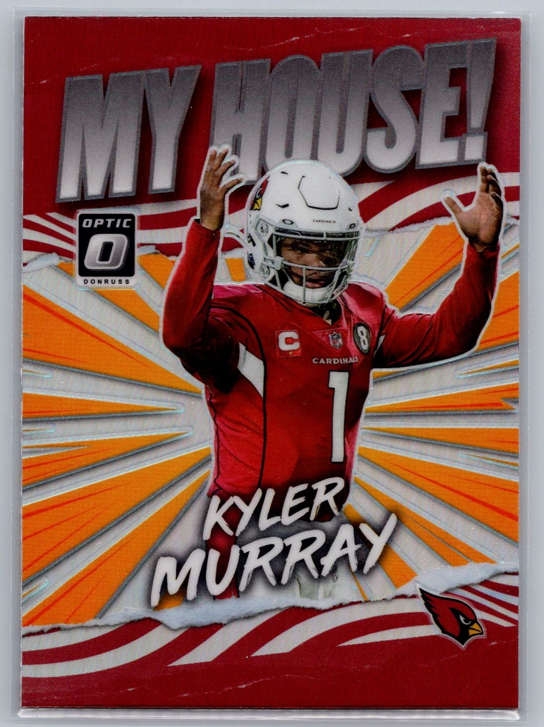 2021 Donruss Optic #MH-19 Kyler Murray My House!