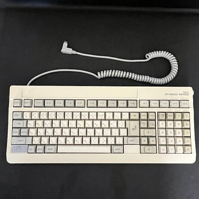 Vintage NEC PC 98 Tastatur für NEC PC 98 9801 9821 Original Getestet Gepflegt