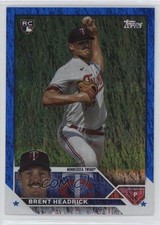 2023 Topps Update Blue Foil 915/999 Brent Headrick #US54 ut4
