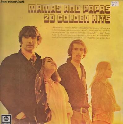 The Mamas & The Papas 20 Golden Hits GATEFOLD ABC 2xVinyl LP