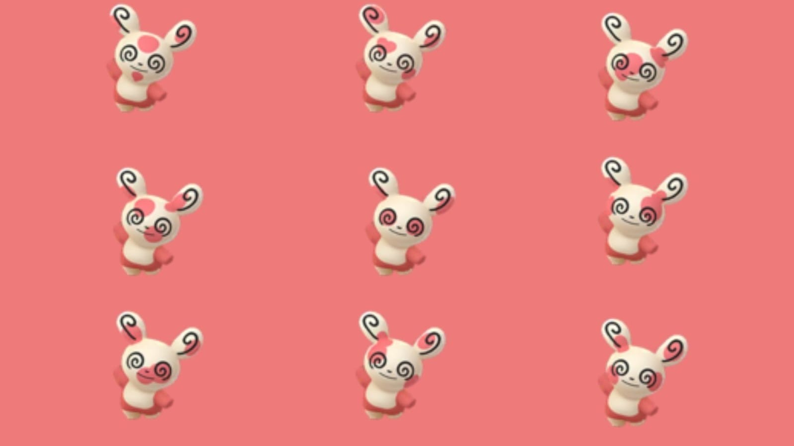 All Spinda Patterns #327 Pokémon Trading Go