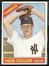 1966 Topps #31 Jack Cullen VG/VG-EX