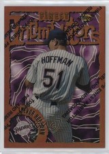 1996 Topps Finest Refractor Trevor Hoffman #134 HOF 7v7