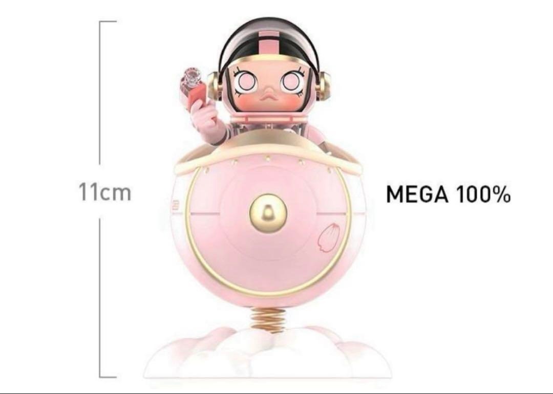 POP MART MEGA COLLECTIONS MEGA SPACE MOLLY 100% Blooming