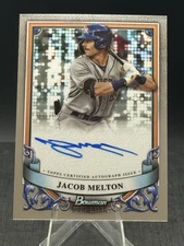 2024 Bowman Sterling Prospect Autograph #PA-JME Jacob Melton Auto Houston Astros