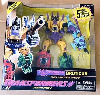 Transformers Generations G2 Bruticus Action Figure Vintage Toy Collectible