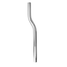 PRO BMX Bicycle Steel Snake Seat Post 22.2mm Chrome Cruiser Lowrider Bike