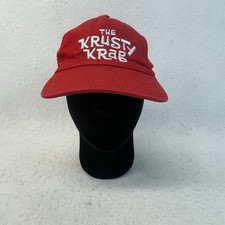 The Krusty Krab Hat Red Adjustable Nickelodeon SpongeBob SquarePants Christmas