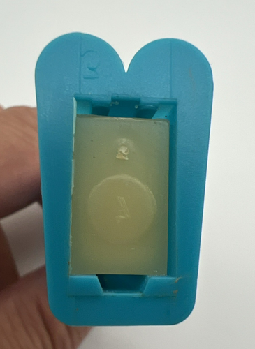 PEZ DISPENSER Donald Duck Beak Closed Blue Hat with Feet Made China Works - Picture 10 of 13