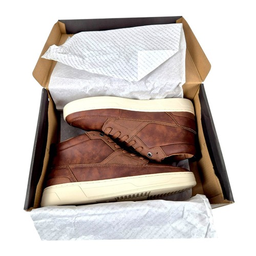 Zapatillas deportivas hombre Björn Borg T1055 MID FNG M T. 42 marrón tostado NUEVO EMBALAJE ORIGINAL - Imagen 9 de 10