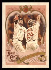2025 Topps Allen & Ginter #SV-17 David Ortiz Sweet Victory Boston Red Sox