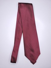 Kenneth Cole Mens Formal Necktie 59"Lx4"W Maroon Neck Tie