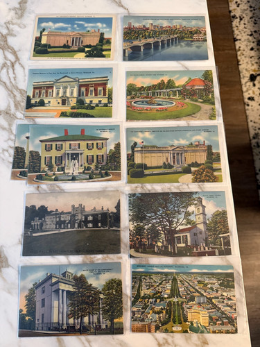 ANTIQUE COLLECTION OF 31 VERY OLD RICHMOND VIRGINIA POSTCARDS -VERY NICE