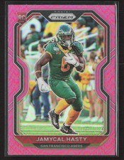 Jamycal Hasty 2020 Panini Prizm #303 Prizm Pink Rookie San Francisco 49ers
