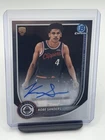 2025-26 Bowman #BCA-KS Kobe Sanders Chrome Autographs