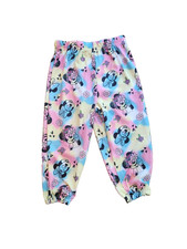 Pantalones de pijama con estampado de Minnie tie-dye pastel para niñas pequeñas