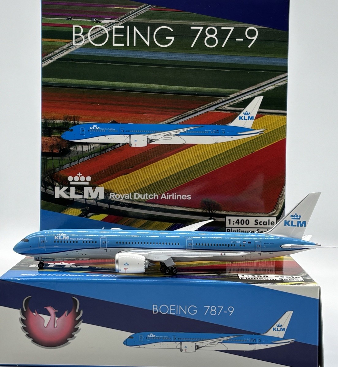 KLM B787-9 Reg : PH-BHF Phoenix 12004 Scale 1:400 Diecast