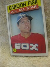 Carlton Fisk Topps 1986 All Star #719 3D custom card NEW rare