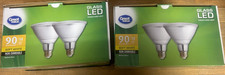LOT OF 2 Great Value LED PAR38 Floodlight Bulbs, 11W 90W Eq , E26 Base, 2-PackS