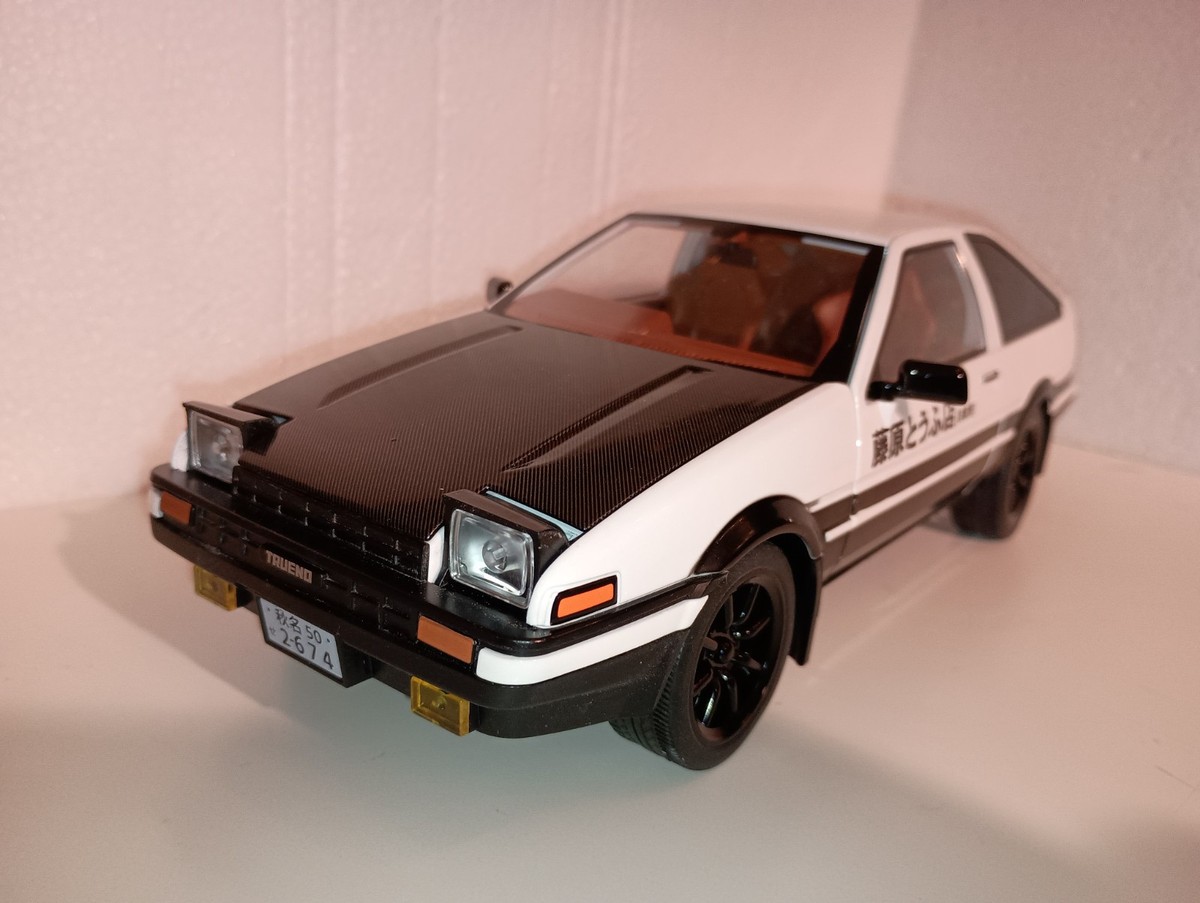 TOYOTA TRUENO AE86 ミニカーセット 2004/2005 Kyosho Mini-z Body Toyota SPRINTER TRUENO AE86 INITIAL D