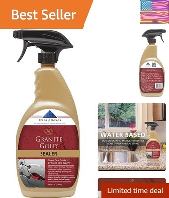 Water-Based Sealer Spray Protection for Granite, Marble, Travertine, Natural ...