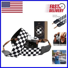 Stylish Cotton Camera Strap - 2" Wide, Durable  Perfect for Photographers