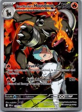 Team Rocket's Houndoom Holo Illustration Rare SV10: Destined Rivals 191/182 NM on eBay