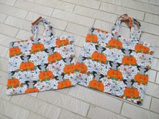 2 kleine Helloween Taschen aus Stoff, NEU  ( ...