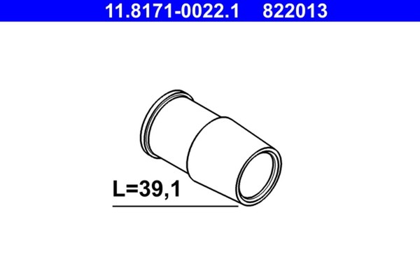 FüHrungshüLse Bremssattel ATE 11.8171-0022.1 13Mm-image