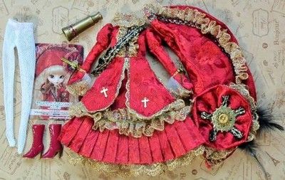 [OF set only]  Pullip Veritas-Deep Crimson ver. Outfit set