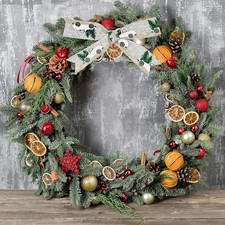 `3 Rolls Christmas Wired Edge Ribbon Multi Color Flexible Decorative Christmas