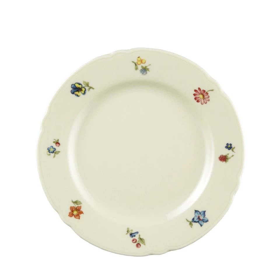 Seltmann Weiden Marie Luise 44714 Elfenbein 6 Frühstücksteller 20 Cm