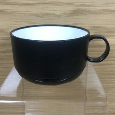 Rare Vintage Monarch Airlines 1991 Black/Cream melamine Cup  PAT-2330