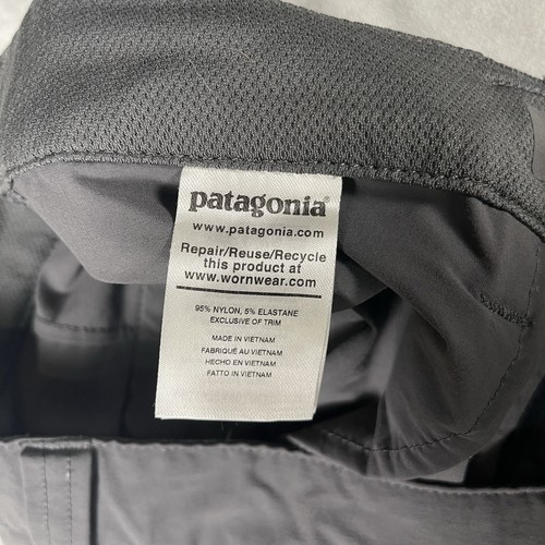 Patagonia Pants Men’s 32x30 Gray Quandary Lightweight Nylon Outdoor Hiking - Picture 4 of 11