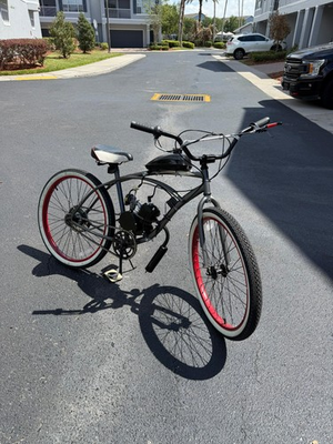 #ad #ad 80cc Motorized Bicycle Gas Powered Bike 2 Stroke Engine Ready to Ride $480.00