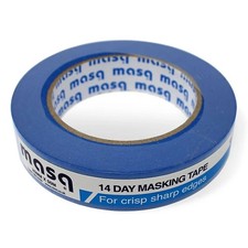 Masq 14 Day Blue Painters Masking Tape Clean Peel UV Resistant Long Lasting 50m