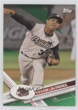 2017 Topps Pro Debut Green /99 Franklin Perez #51 sh7