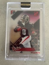2021 Panini Clearly Donruss Kyle Pitts #CTR-KP The Rookies /49 RC Falcons