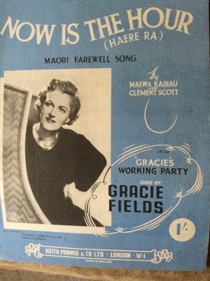 Noten - Now is the Hour Gracie Fields