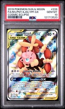 Mega M Lopunny & Jigglypuff GX 226/236 PSA 10 SM Cosmic Eclipse Pokemon Card PC on eBay