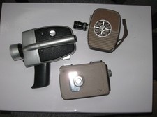 KODAK KEYSTONE AND BAUER MOVIE CAMERA LOT OF 3 PARTS OR REPAIR ONLY