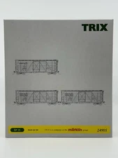 HO Marklin Trix 24905 Union Pacific UP 40’ Stock Car Set (3-Pack) BRAND NEW