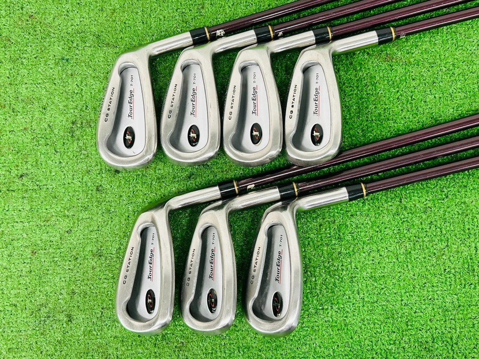 Tour Edge T-701 CG Station Iron Set 6-9+PW+AW+SW RH Tour Edge T-701 EL4253 - Image 2 of 4