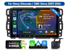 8"Android 14 4+64 Car Radio GPS Stereo CarPlay DSP for Chevy Silverado GMC Yukon