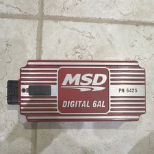 Msd 6425 6al Ignition Box Digital 6al With Rev Limiter Sbc Bbc Sbf Chevy Ford