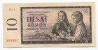 Czechoslovakia 1960 10 Korun Banknote P#88b Uncirculated See Scans — photo 1