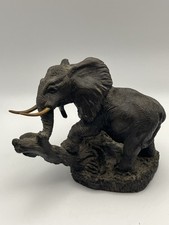 cold-cast bronze elephant sculpture from the brand Heredities England