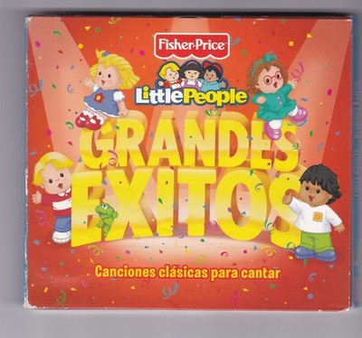 Fisher Price Little People: Grandes Exitos (CD, 2 Disc) CDs clean / Case damaged