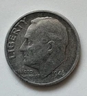 1946-S U.S. FDR Dime Roosevelt 90% silver First Year