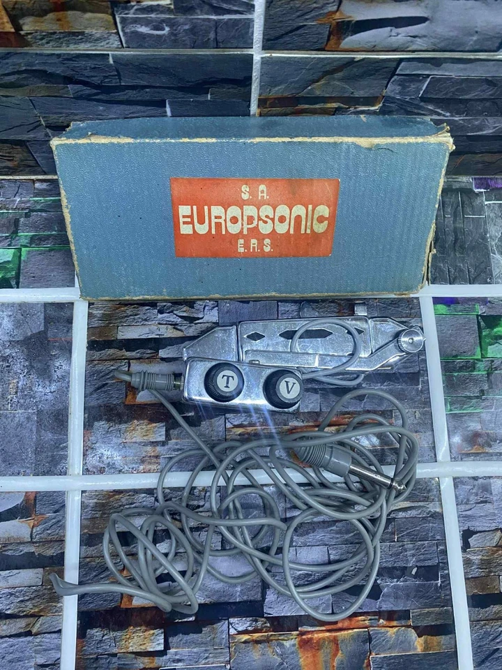Microphone guitare acoustique vintage EUROPE SONIC GP-3 – Made in Japan  - Photo 4/4